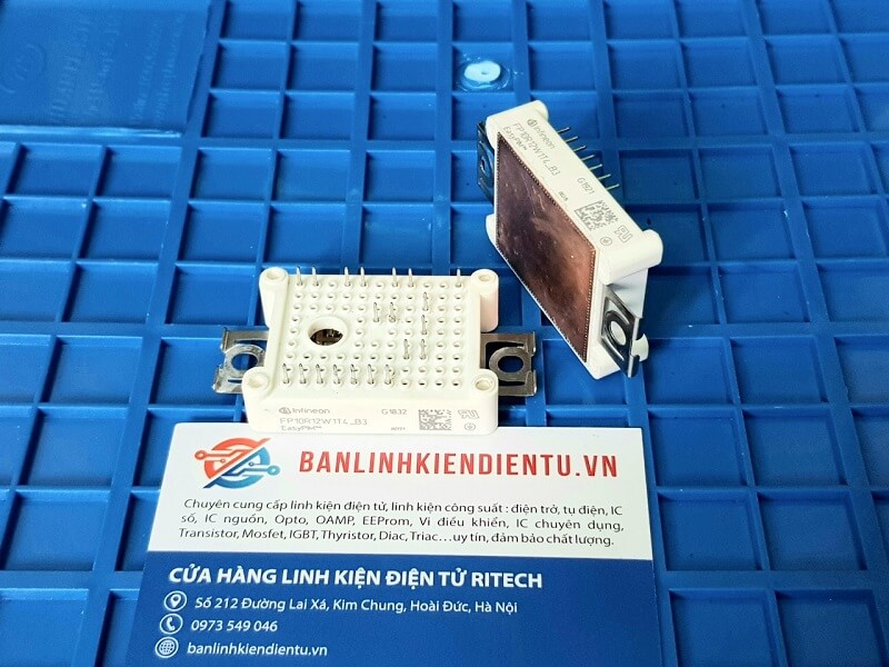 Alternative view of FP10R12W1T4_B3 Module IGBT 10A 1200V (Tháo máy)