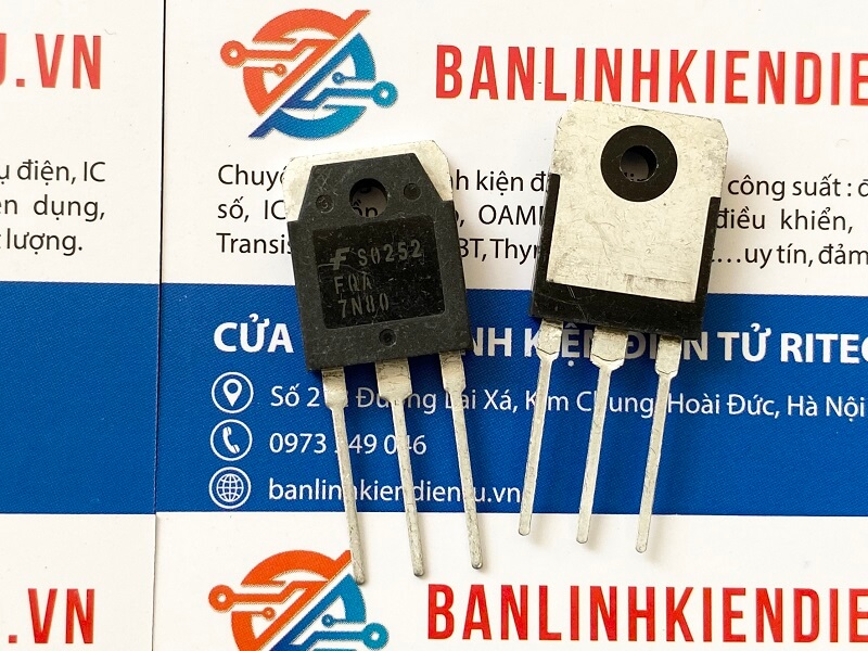 FQA7N80 Mosfet kênh N 7.2A 800V TO-3P
