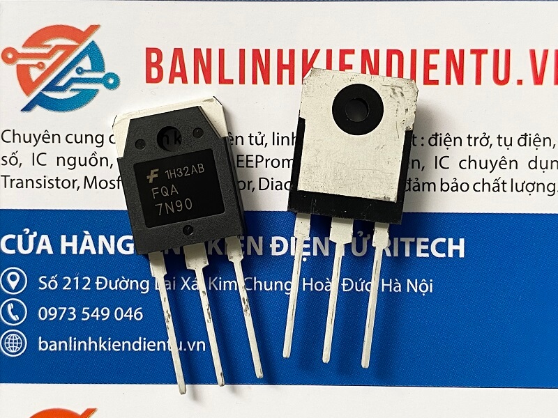 FQA7N90 Mosfet kênh N 7A 900V TO-3P