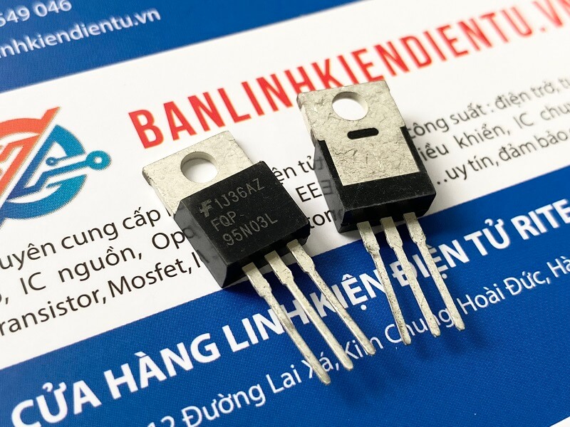 FQP95N03L, 95N03L Mosfet Kênh N 30V-95A TO-220