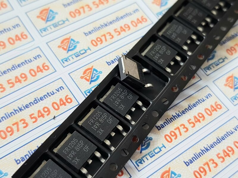 FR1205 IRFR1205 Mosfet Kênh N 44A 55V TO-252 - Ảnh 4