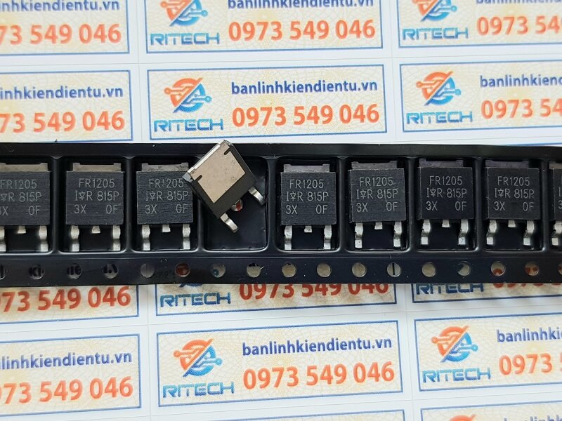 FR1205 IRFR1205 Mosfet Kênh N 44A 55V TO-252 - Ảnh 2