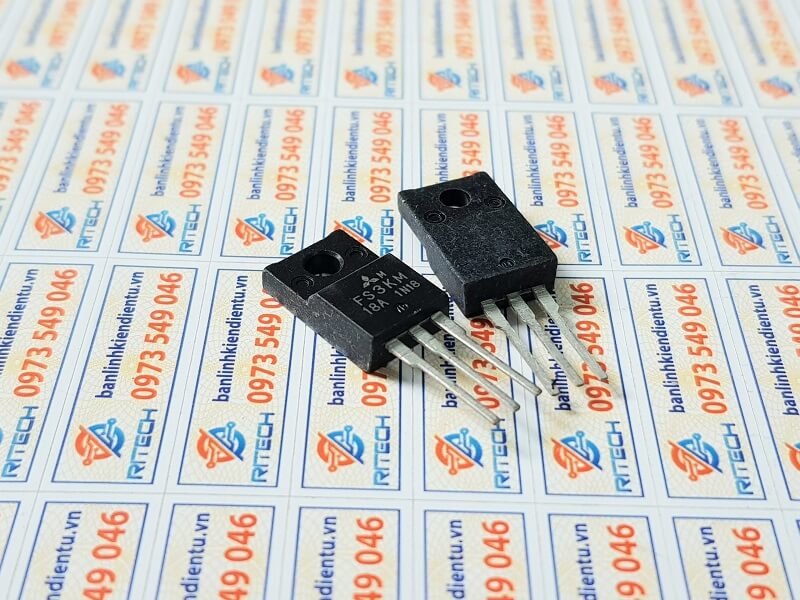Alternative view of FS3KM-18A FS3KM N-MOSFET 3A 900V TO-220F 4R HIGH-SPEED SWITCHING