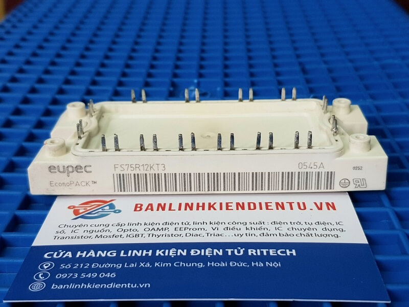 FS75R12KT3 Module Công Suất IGBT 75A 1200V (tháo máy)