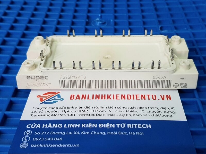 Alternative view of FS75R12KT3 Module Công Suất IGBT 75A 1200V (tháo máy)