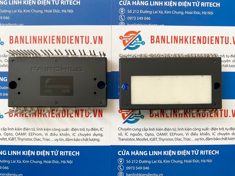 FSAM30SH60A IGBT Fairchild 30A 600V - Ảnh 2