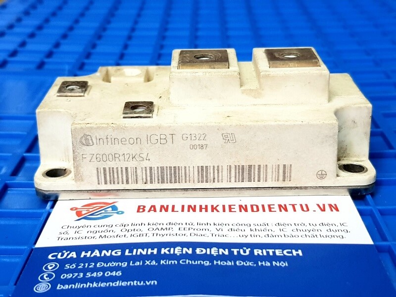 FZ600R12KS4 Module IGBT Infineon 600A 1200V (Tháo máy)