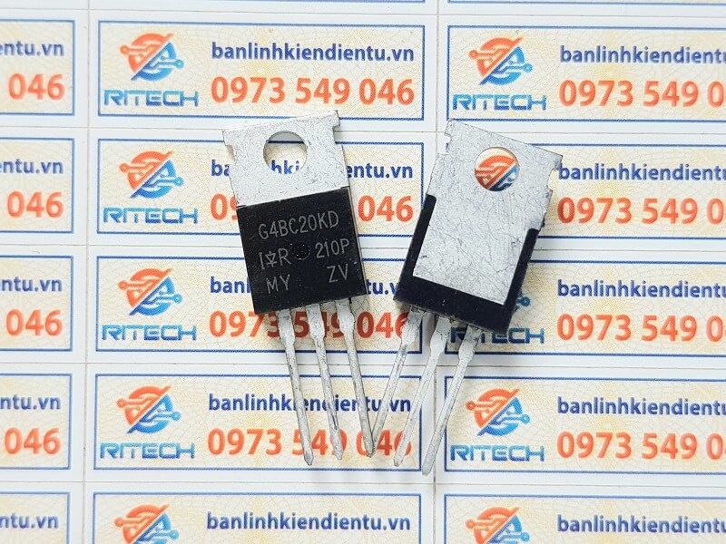 IRG4BC20KD, G4BC20KD IGBT 9A/600V TO-220 (Mới)