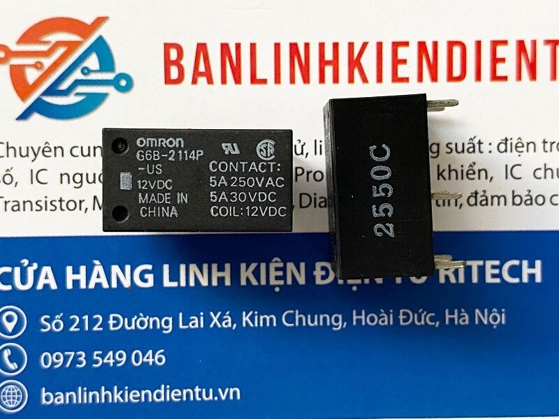 G6B-2114P-US 12V 5A