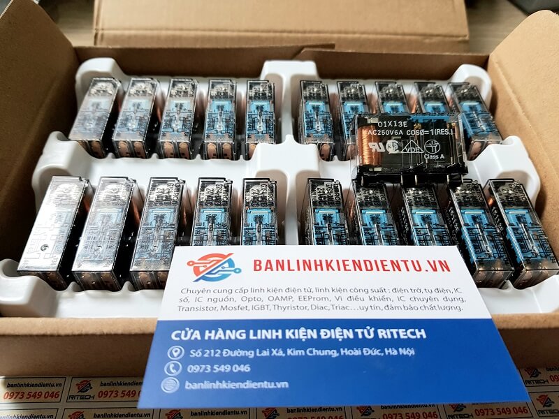 G7SA-3A1B DC24V Rơ le Omron 3 tiếp điểm 1 mở và 1 đóng hàng nhật chính hãng - Ảnh 4