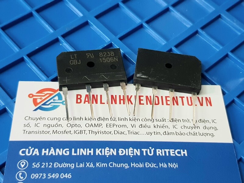 Diode cầu GBJ1506 1506 15A 600V
