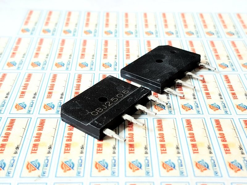GBJ2506 Diode Cầu 25A/600V