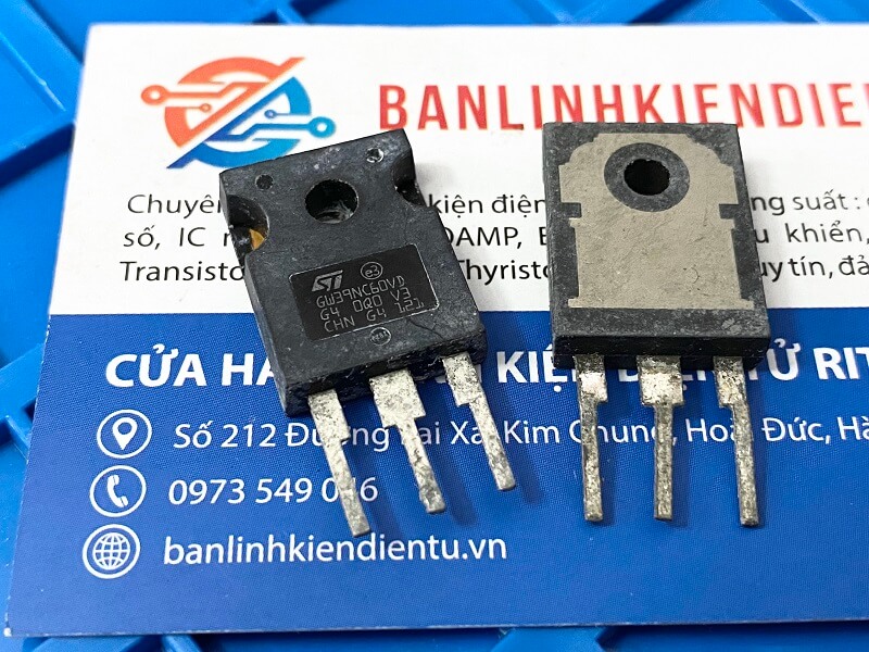 GW39NC60VD STGW39NC60VD 39N60 IGBT 40A 600V (tháo máy) - Ảnh 2