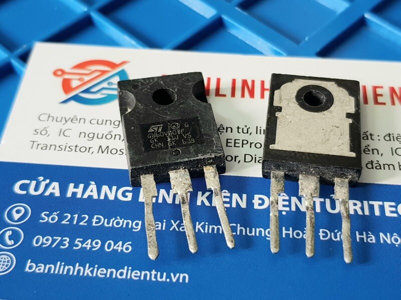 Alternative view of GW60V60DF STGW60V60DF 60V60 IGBT 60A 600V TO-247 (tháo máy)
