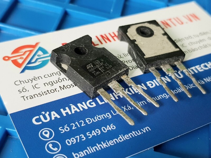 GW60V60DF STGW60V60DF 60V60 IGBT 60A 600V TO-247 (tháo máy)