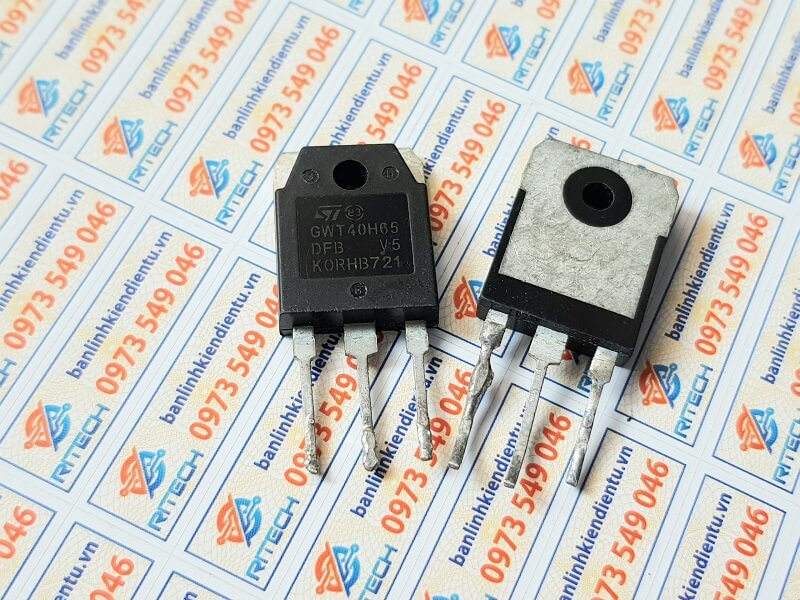 GWT40H65DFB GWT40H65FB IGBT 40A 650V TO-247 (tháo máy)