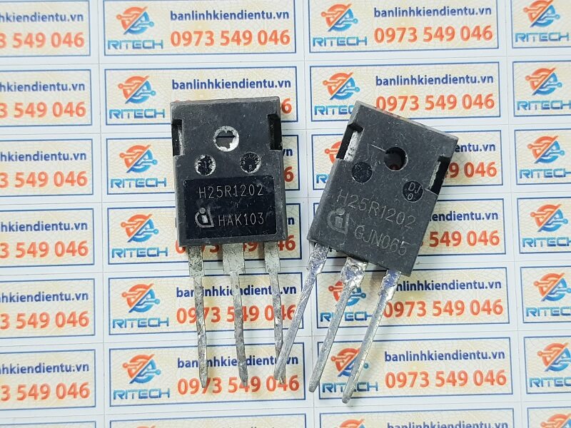 H25R1202 IGBT 25A 1200V TO-3P tháo máy