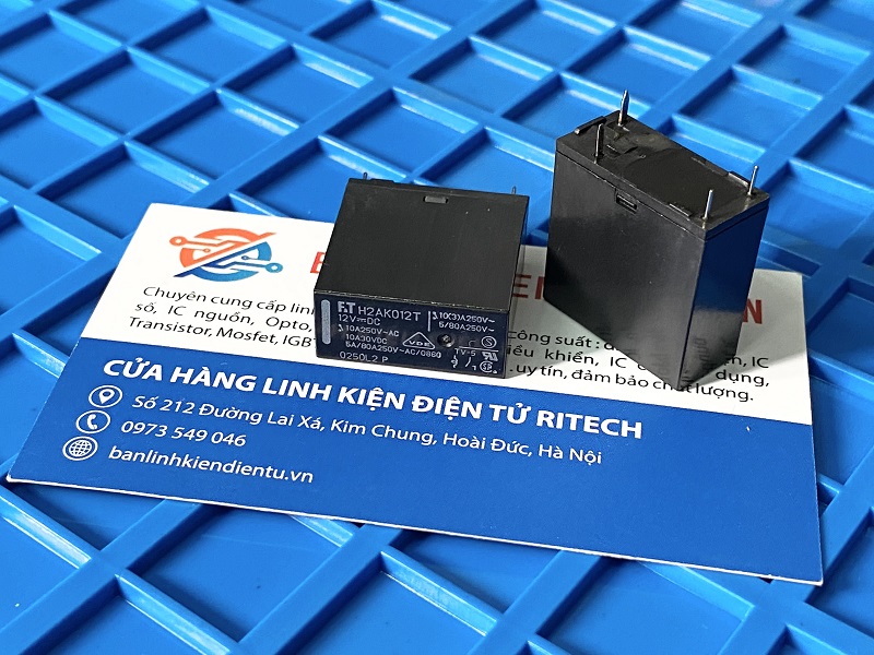 H2AK012T, FTR-H2AK012T Relay 12VDC 10A