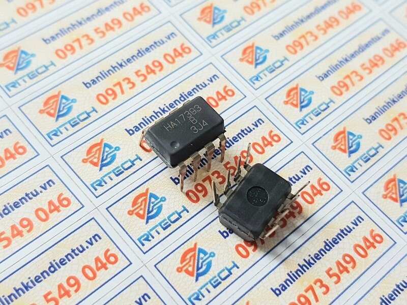 HA17393 DIP-8 Low Power Low Offset Voltage Dual Comparator