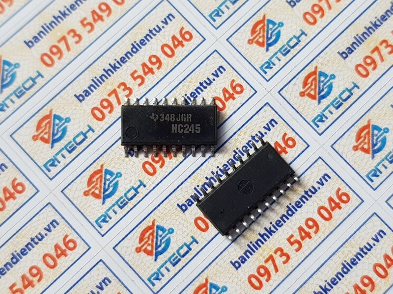 HC245, 74HC245, 74HC245A IC số SOP-20 5.2MM