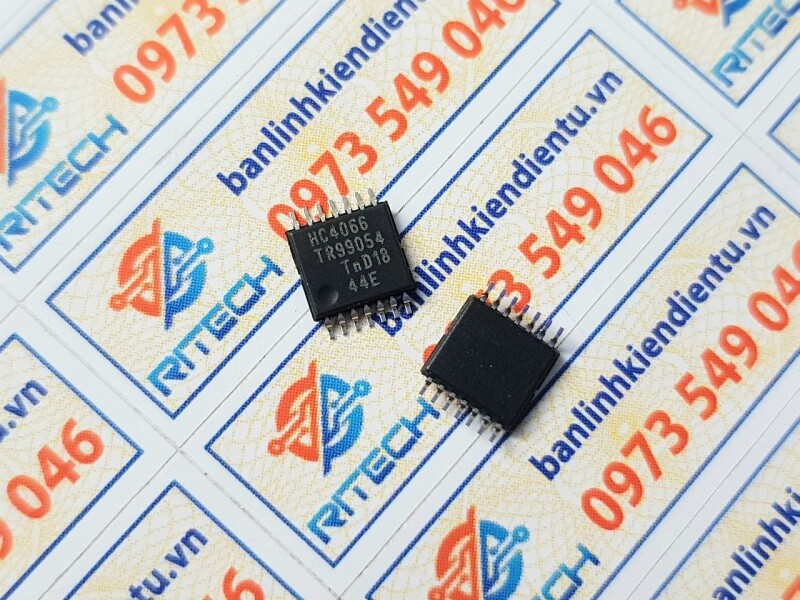 HC4066 SN74HC4066PWR 74HC4066PW TSSOP14 IC chuyển kênh tương tự