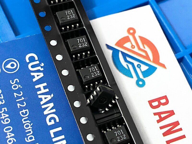 Alternative view of HCPL-0701, 701 Opto SOP4