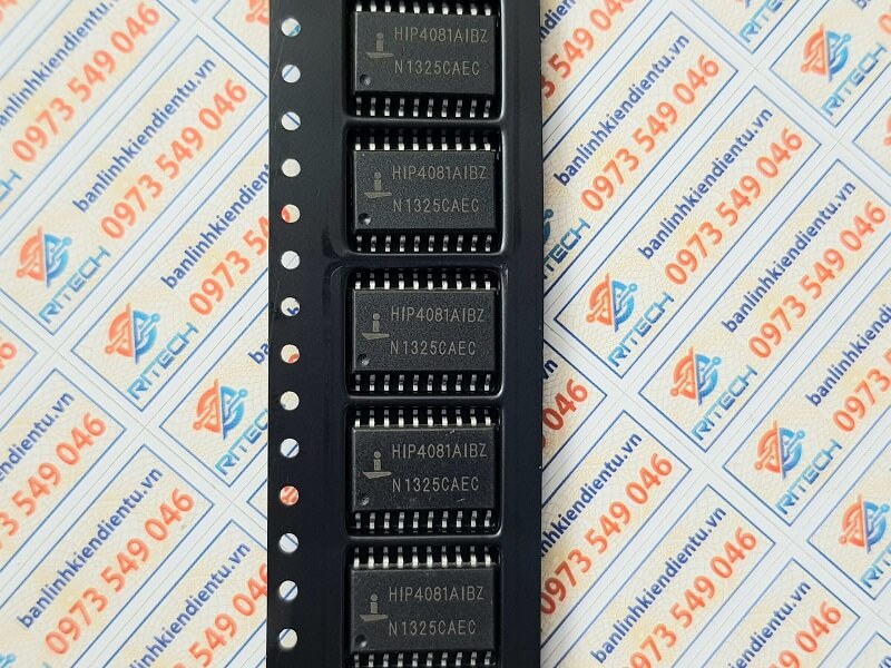 Alternative view of HIP4081AIBZ HIP4081AIB IC Driver FET Full Bridge 20-SOIC
