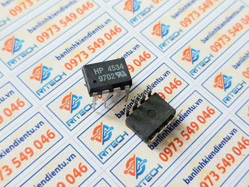 Alternative view of HP 4534, A4534 (HCPL-4534) IC chuyên dụng DIP-8