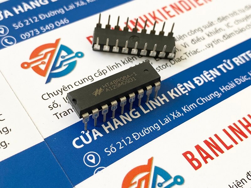 IC HT48R06A-1, HT48R06A Chuyên Dụng DIP-18