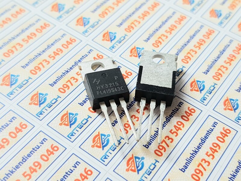 Alternative view of HY3215 Mosfet Kênh N 150V/120A TO-220
