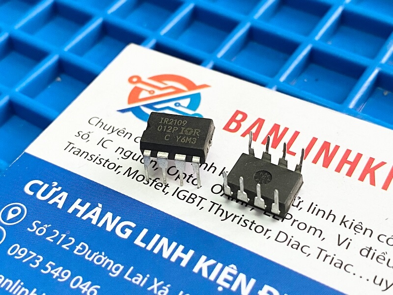 IR2109 IC điều khiển High and low side Driver DIP-8