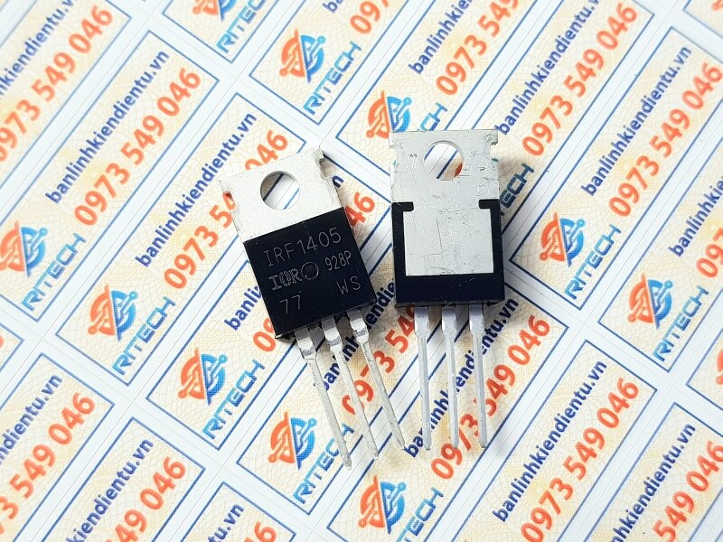 IRF1405 1405 Mosfet Kênh-N 55V 169A TO-220 - Ảnh 3