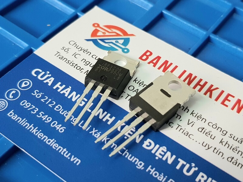 Alternative view of IRF3205 IRF3205Z Mosfet Kênh-N 110A/55V TO-220 chính hãng (nhập khẩu)