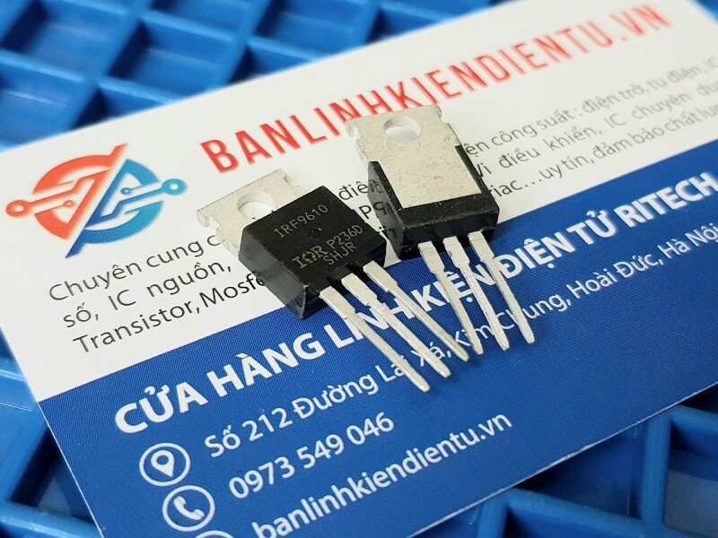 Alternative view of IRF9610 9610 Mosfet Kênh P 200V 1.8A TO-220