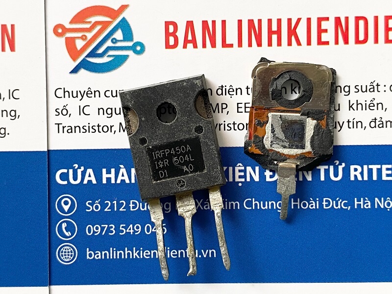 IRFP450 IRFP450A Mosfet Kênh N 14A 500V TO-247 (tháo máy nhập khẩu)