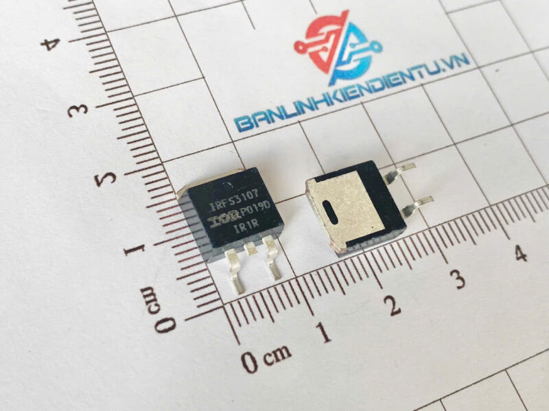 Alternative view of IRFS3107 MOSFET KÊNH N TO-263