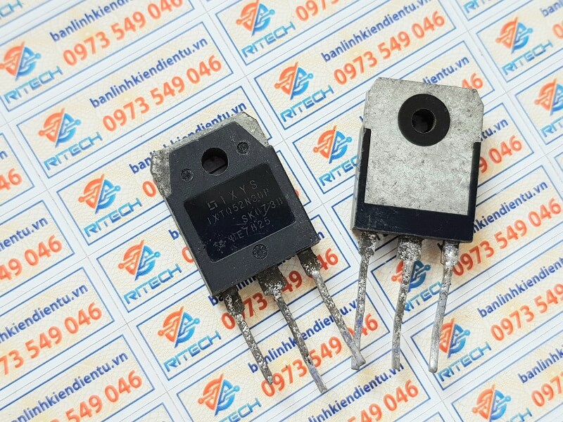 IXTQ52N30P MOSFET KÊNH N 52A/300V TO-3P Tháo Máy