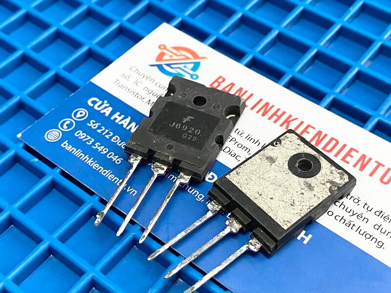 J6920 Transistor NPN 20A 1700V TO-3PL (tháo máy)