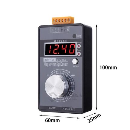 Alternative view of JS-VISG-M-S Bộ phát tín hiệu Analog 0-10V và 4-20Ma