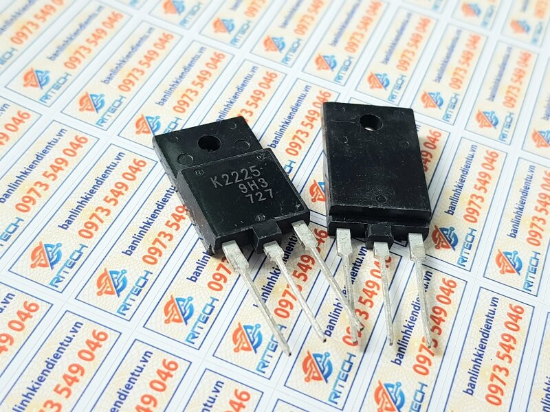 K2225, 2SK2225 Mosfet Kênh-N 1500V/2A TO-3P