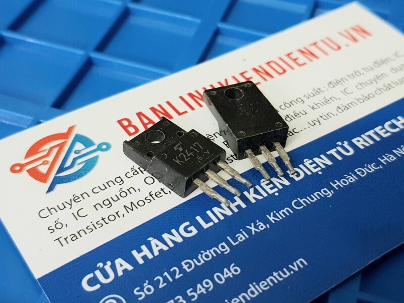 K2417 2SK2417 Mosfet Kênh-N 8A/250V TO-220 Tháo Máy