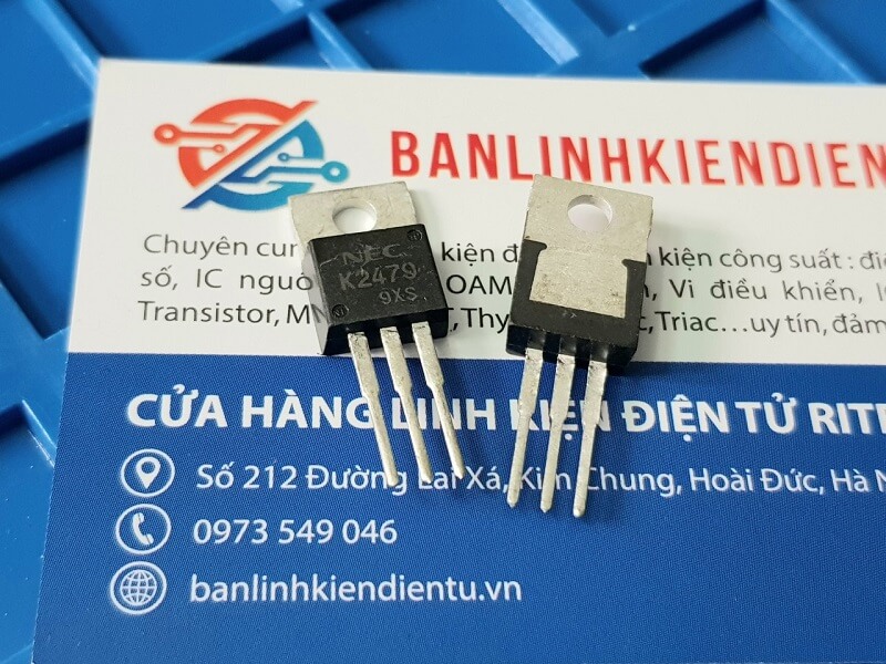 K2479, 2SK2479 Mosfet Kênh N 3A 900V TO-220 - Ảnh 2