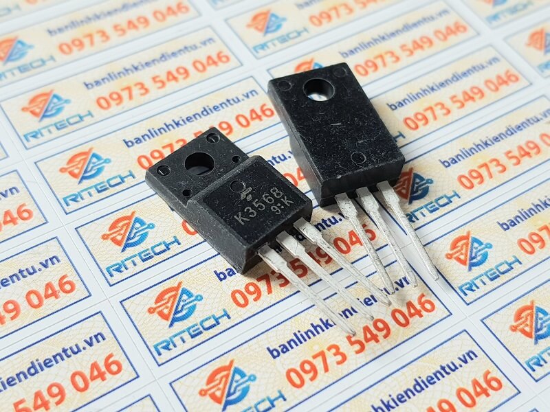 K3568, 2SK3568 Mosfet Kênh-N 12A/500V TO-220