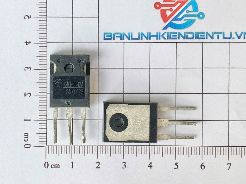 Alternative view of K40B65H2A, AOK40B65H2AL IGBT 650V/40A TO-247 Tháo Máy