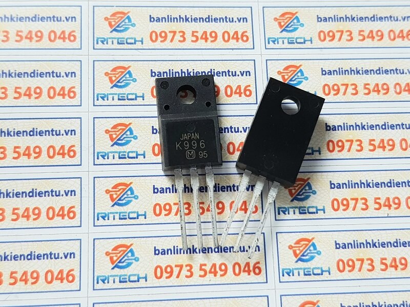 K996, 2SK996 Mosfet Kênh-N 4A/600V TO-220