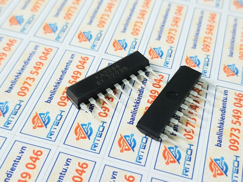 Alternative view of KA2284 IC AC/DC SIP-9
