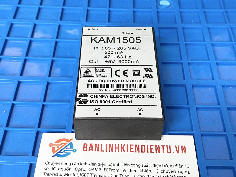 KAM1505 Bộ nguồn AC-DC CHINFA (tháo máy)