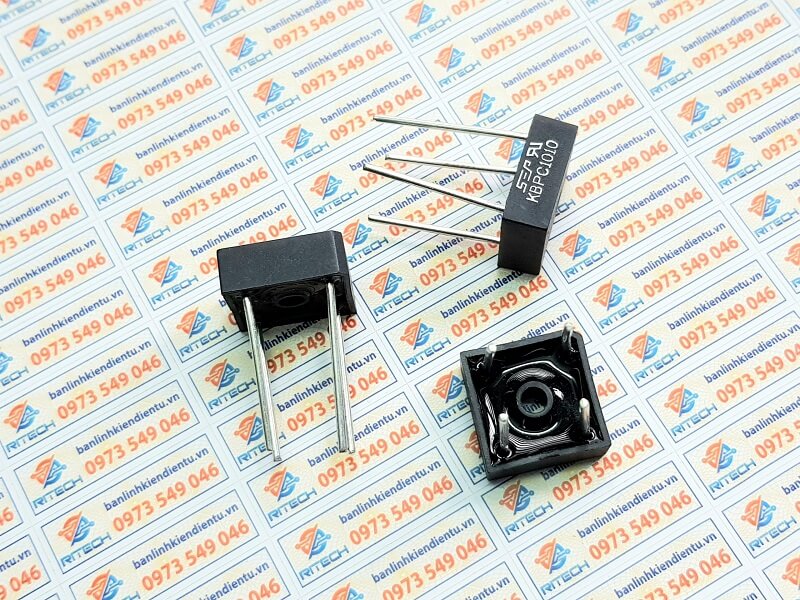 Alternative view of KBPC1010 Diode cầu 10A/1000V