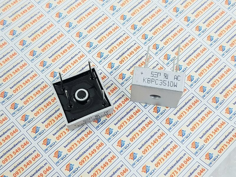 Alternative view of KBPC3510W DIODE CẦU 35A 1000V