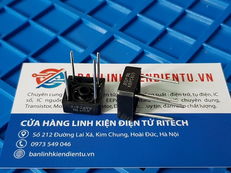 KBPC610 Diode Cầu 6A 1000V - Ảnh 2